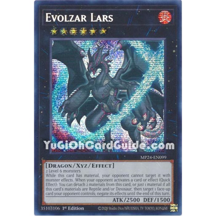 Evolzar Lars (Prismatic Secret Rare)