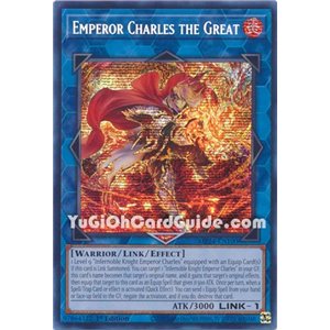 Emperor Charles the Great (Prismatic Secret Rare)