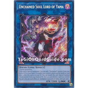 Unchained Soul Lord of Yama (Prismatic Secret Rare)