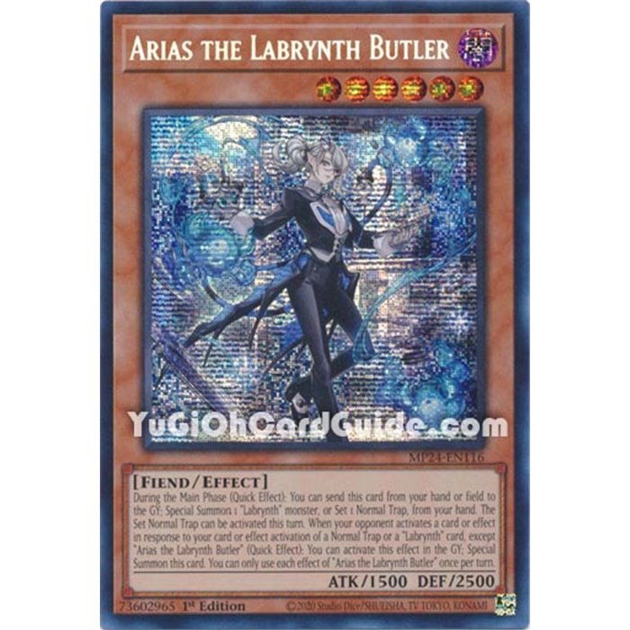 Arias the Labrynth Butler (Prismatic Secret Rare)