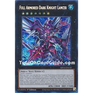 Full Armored Dark Knight Lancer (Prismatic Secret Rare)