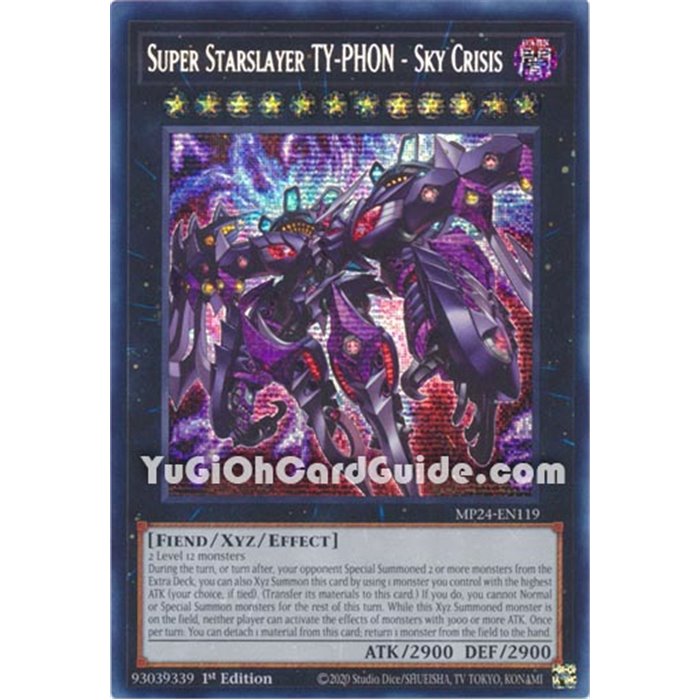 Super Starslayer TY-PHON - Sky Crisis (Prismatic Secret Rare)