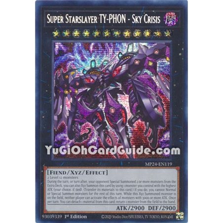 Super Starslayer TY-PHON - Sky Crisis (Prismatic Secret Rare)