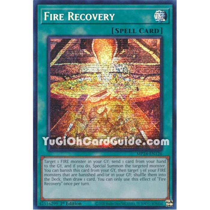 Fire Recovery (Prismatic Secret Rare)