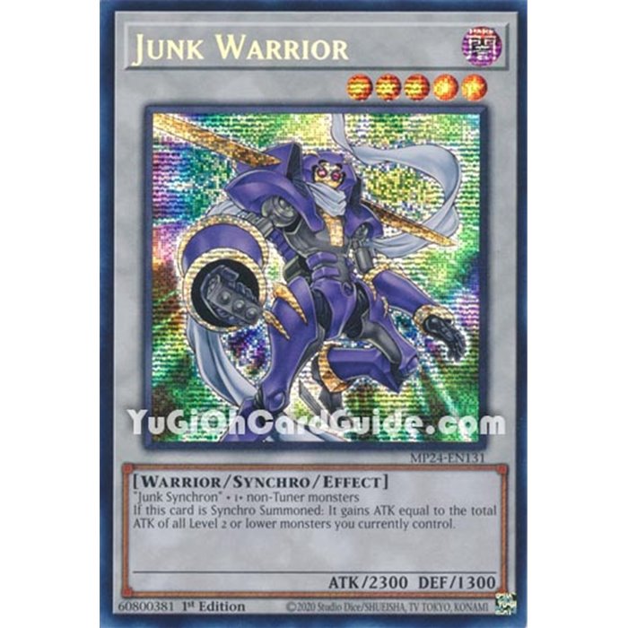 Junk Warrior (Prismatic Secret Rare)