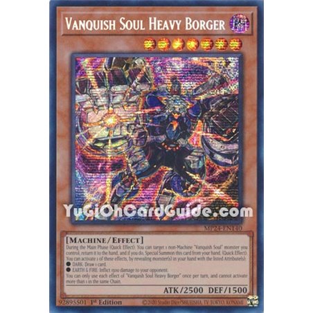 Vanquish Soul Heavy Borger (Prismatic Secret Rare)