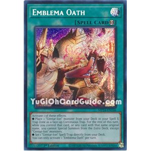 Emblema Oath (Prismatic Secret Rare)