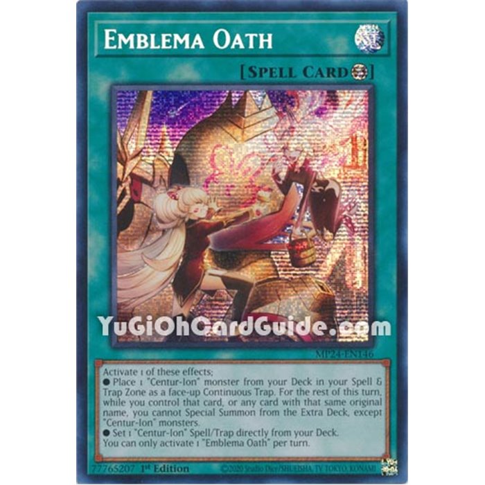 Emblema Oath (Prismatic Secret Rare)