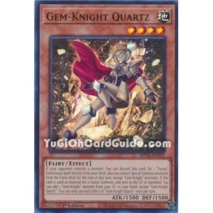 Gem-Knight Quartz (Ultra Rare)