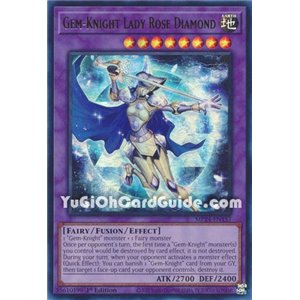 Gem-Knight Lady Rose Diamond (Ultra Rare)