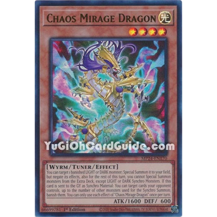 Chaos Mirage Dragon (Ultra Rare)