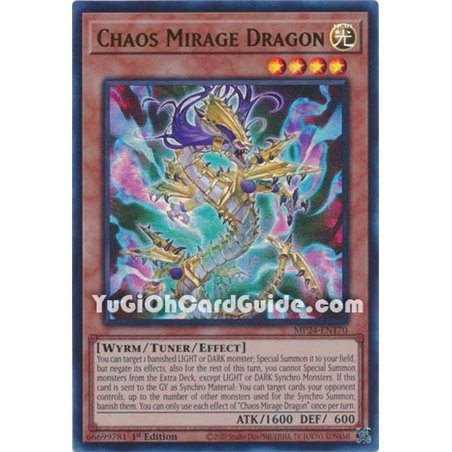 Chaos Mirage Dragon (Ultra Rare)