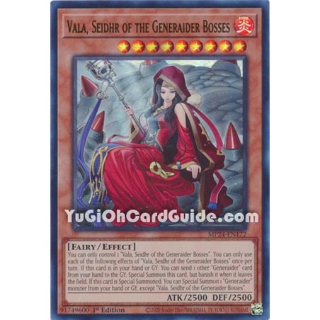 Vala, Seidhr of the Generaider Bosses (Ultra Rare)