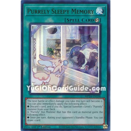 Purrely Sleepy Memory (Ultra Rare)