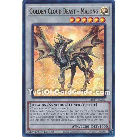 Golden Cloud Beast - Malong (Ultra Rare)