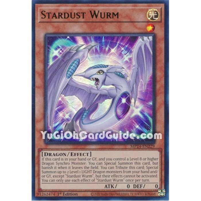 Stardust Wurm (Ultra Rare)