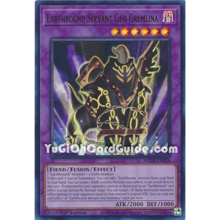 Earthbound Servant Geo Gremlina (Ultra Rare)