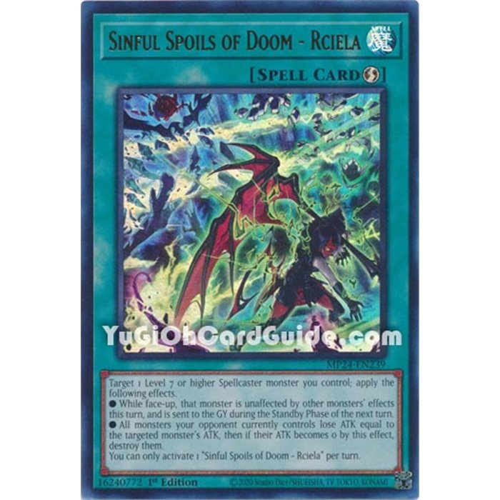 Sinful Spoils of Doom - Rciela (Ultra Rare)