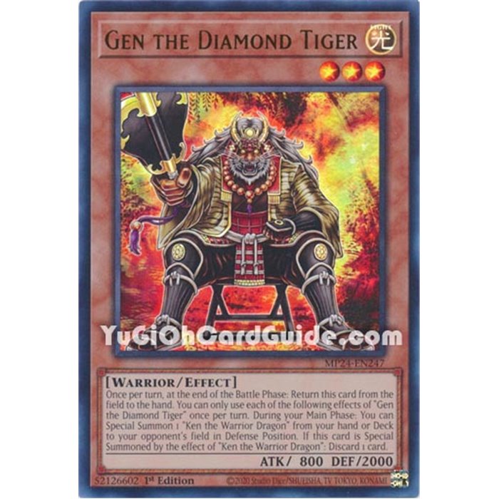 Gen the Diamond Tiger (Ultra Rare)