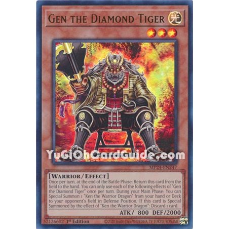 Gen the Diamond Tiger (Ultra Rare)