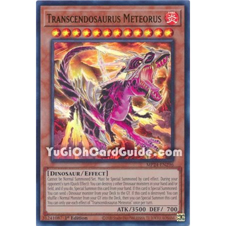 Transcendosaurus Meteorus (Ultra Rare)