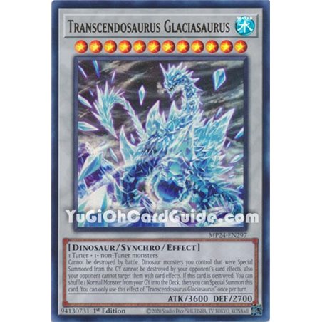 Transcendosaurus Glaciasaurus (Ultra Rare)