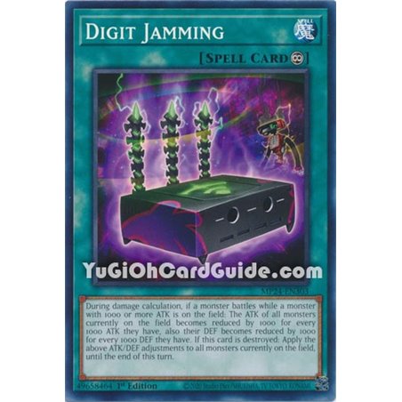 Digit Jamming (Common)