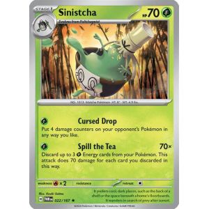 Sinistcha (Rare/Reverse Holofoil)