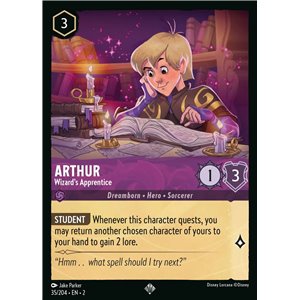 Arthur - Wizard's Apprentice (Super Rare)