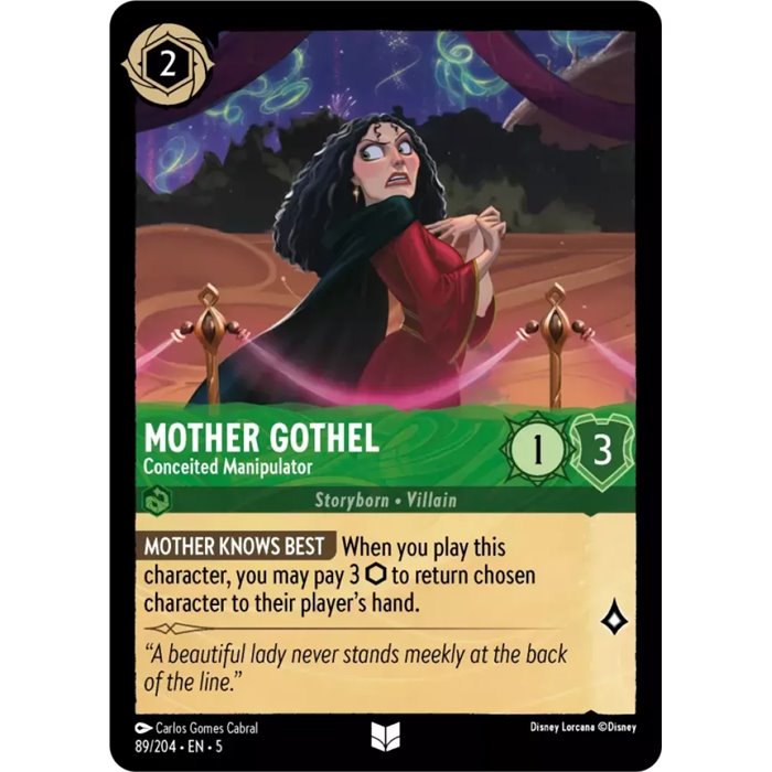 Mother Gothel - Conceited Manipulator (Uncommon)