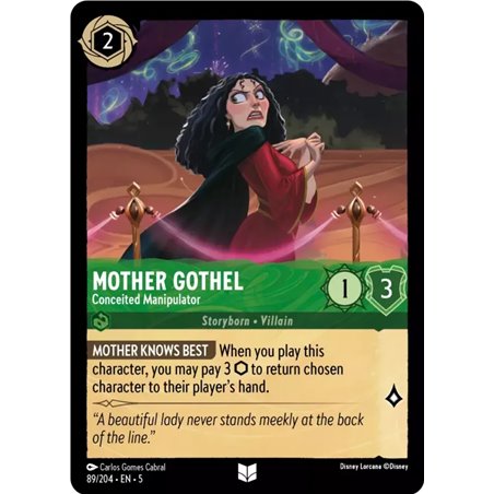 Mother Gothel - Conceited Manipulator (Uncommon)