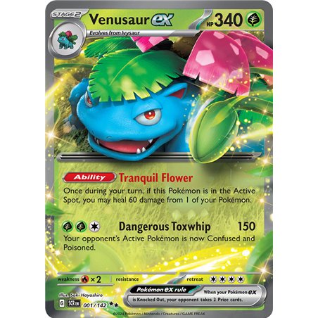 Venusaur ex�(Double Rare)