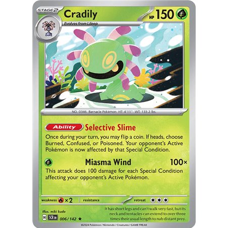 Cradily�(Rare Holofoil)