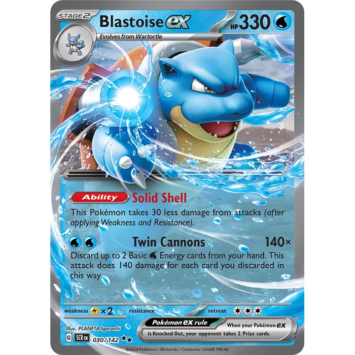 Blastoise ex�(Double Rare)