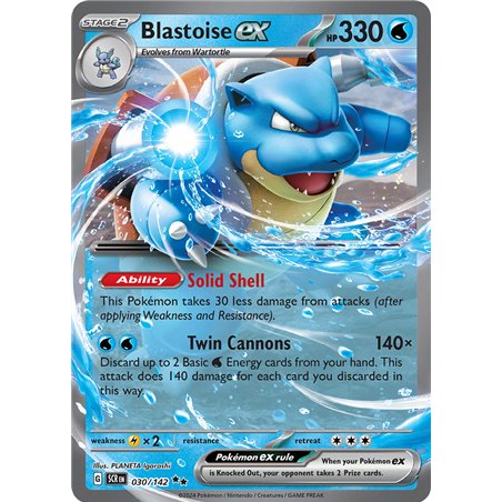 Blastoise ex�(Double Rare)