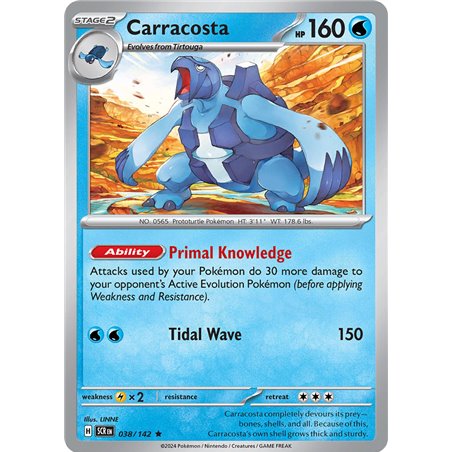 Carracosta�(Rare Holofoil)