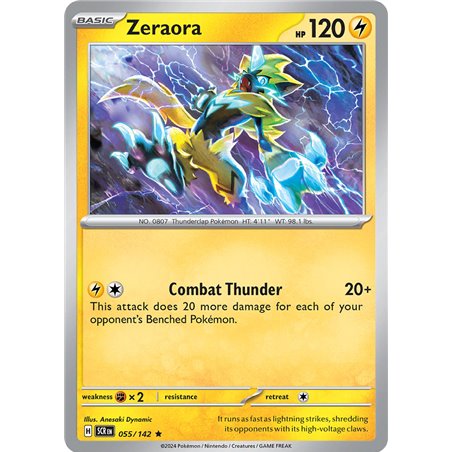 Zeraora�(Rare Holofoil)