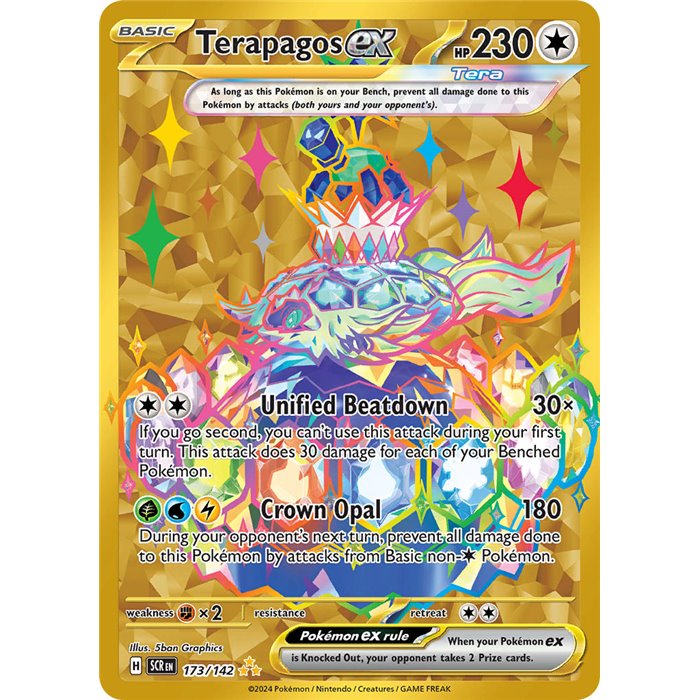 Terapagos ex (Hyper Rare)