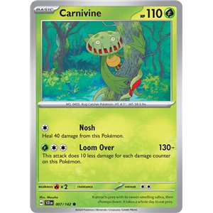 Carnivine (Common/ Reverse Holofoil)