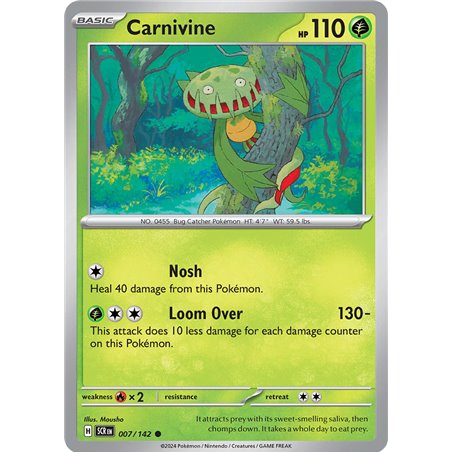 Carnivine (Common/ Reverse Holofoil)