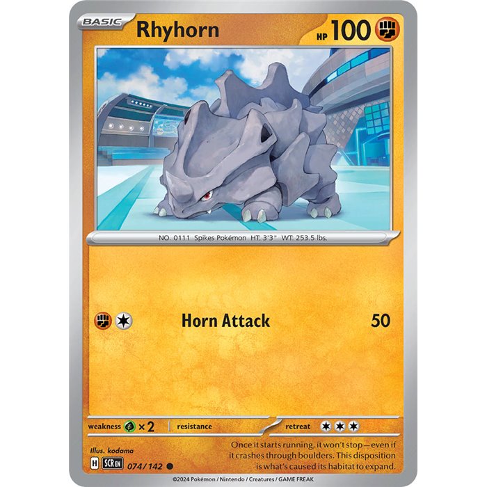 Rhyhorn�(Common/ Reverse Holofoil)