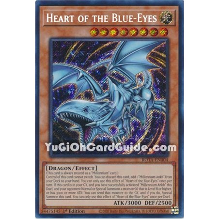 Heart of the Blue-Eyes (Secret Rare)