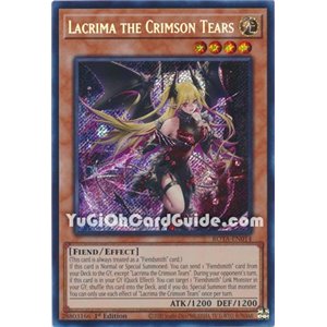 Lacrima the Crimson Tear (Secret Rare)