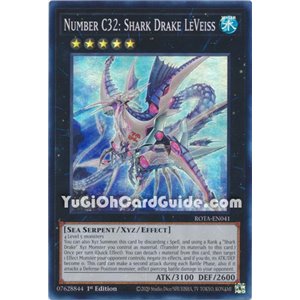 Number C32: Shark Drake LeVeiss (Super Rare)