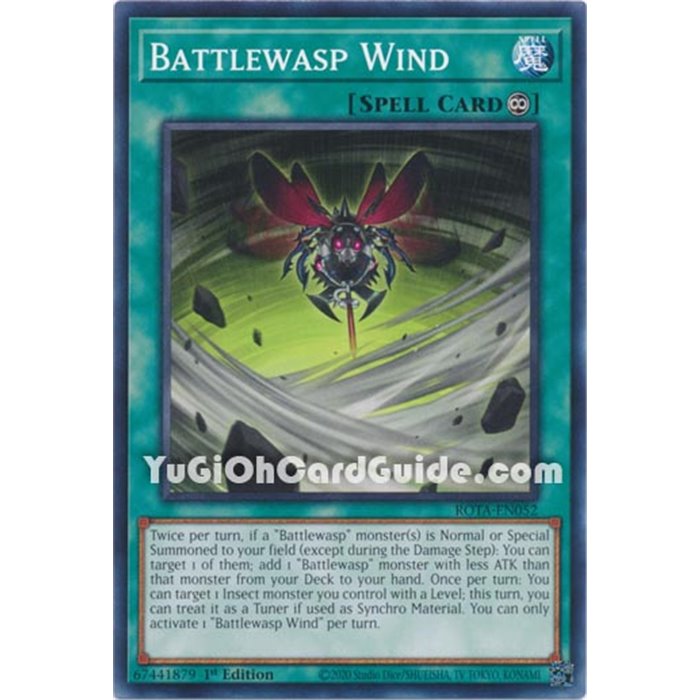 Battlewasp Wind (Common)