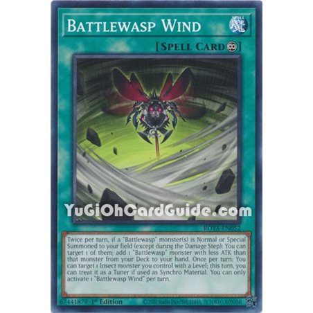 Battlewasp Wind (Common)