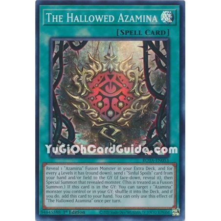 The Hallowed Azamina (Super Rare)