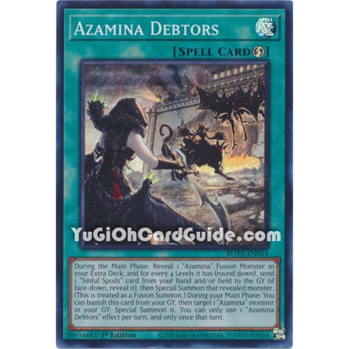 Azamina Debtors (Super Rare)