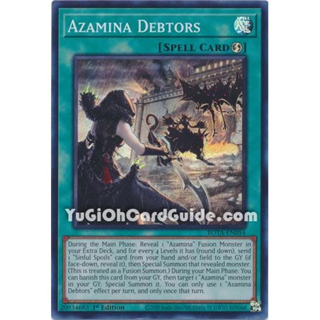 Azamina Debtors (Super Rare)