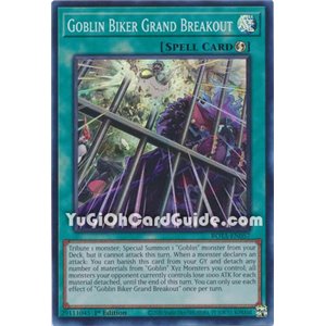 Goblin Biker Grand Breakout (Super Rare)